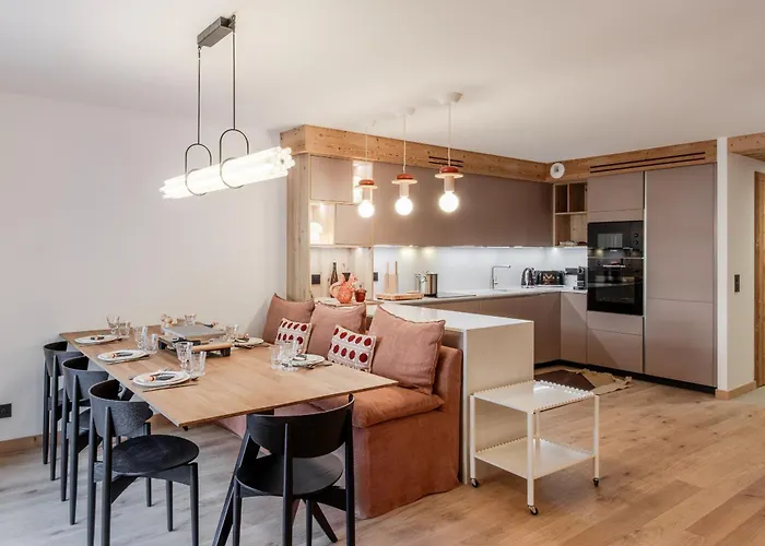 公寓 Laiguille Verte -sejour Familial - Grands Montets 霞慕尼